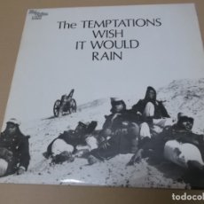Disques de vinyle: THE TEMPTATIONS (LP) WISH IT WOULD RAIN AÑO 1973. Lote 164727442
