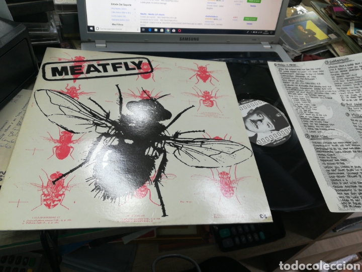 Discos de vinilo: Meatfly lp u. K. 1990 - Foto 1