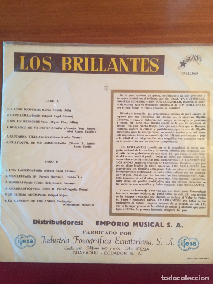 Discos de vinilo: Los brillantes - Foto 2