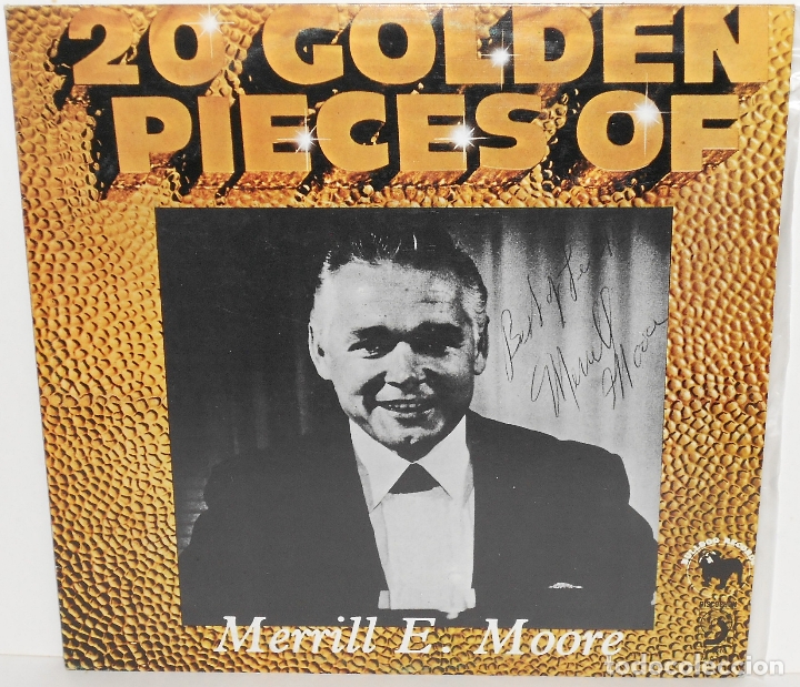 Discos de vinilo: MERRILL E. MOORE - 20 GOLDEN PIECES (ESPA&Ntilde;A-1981) - Foto 1