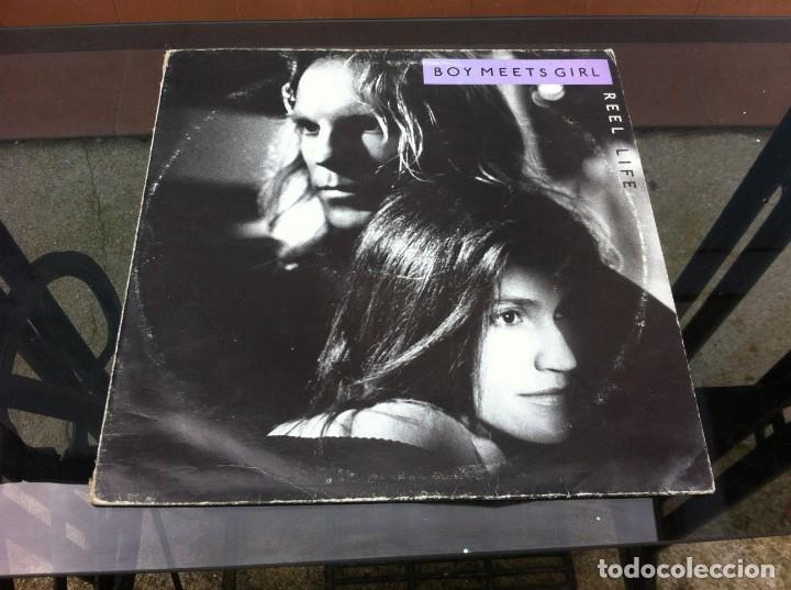 Dischi in vinile: BOY MEETS GIRL.  REEL LIFE (LP) 1988, ESPA&Ntilde;A