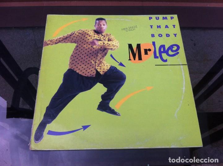 Discos de vinilo: MAXI SINGLE.  MR. LEE.  PUMP THAT BODY.  1990, ESPA&Ntilde;A - Foto 1
