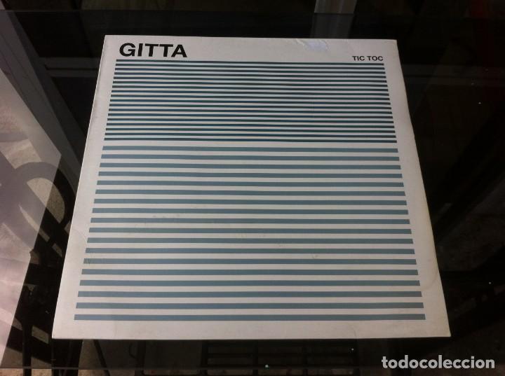 Discos de vinilo: MAXI SINGLE. GITTA.  TIC TOC. 2001, ESPA&Ntilde;A - Foto 1