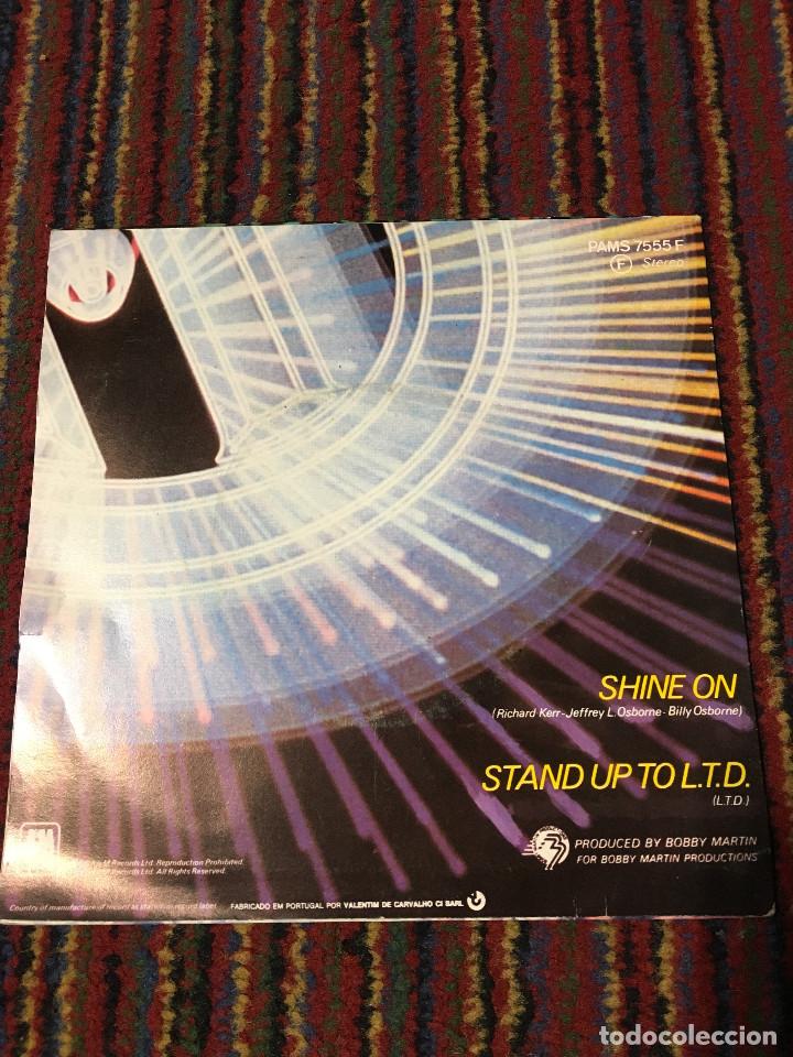 Discos de vinilo: L-T-D LTD - SHINE ON - SINGLE VINILO - DISCO FUNKY - Foto 2