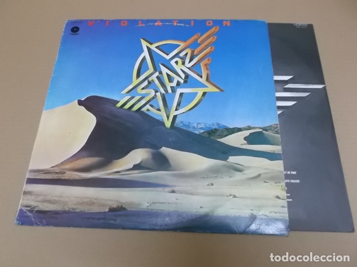 Discos de vinil: STARZ (LP) VIOLATION A&Ntilde;O 1977 &ndash; EDICION PROMOCIONAL &ndash; ENCARTE CON CREDITOS