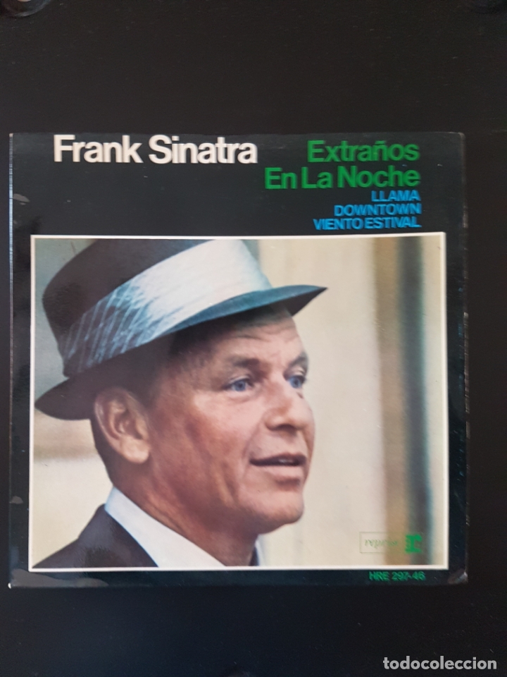 Discos de vinilo: FRANK SINATRA EXTRA&Ntilde;OS EN LA NOCHE SINGLE HISPAVOX 1966 VINILO - Foto 1