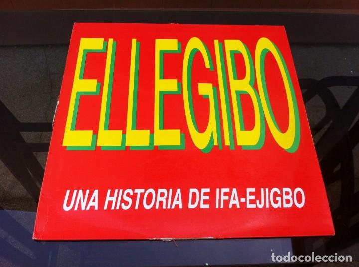 Discos de vinil: MAXI SINGLE. ELLEGIB&Oacute;.  UNA HISTORIA DE IFA-EJIGBO. 1992, ESPA&Ntilde;A