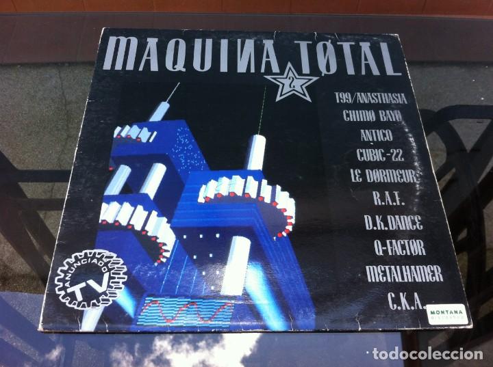 Discos de vinilo: M&Aacute;QUINA TOTAL (LP) 1991, ESPA&Ntilde;A - Foto 1