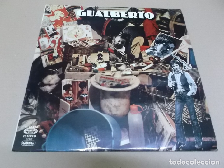 Discos de vinilo: GUALBERTO (LP) A LA VIDA AL DOLOR A&Ntilde;O 1975 - Foto 1