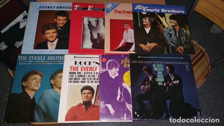Discos de vinilo: 8 LP vinilo EVERLY BROTHERS Ediciones USA - Foto 1