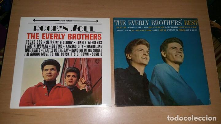 Discos de vinilo: 8 LP vinilo EVERLY BROTHERS Ediciones USA - Foto 4
