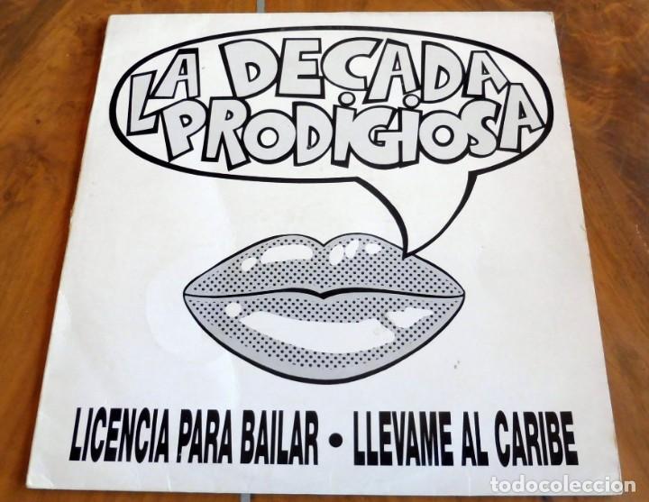 LP - HISPAVOX - LA DECADA PRODIGIOSA - LICENCIA PARA BAILAR (Música - Discos de Vinilo - EPs - Grupos Españoles de los 70 y 80)