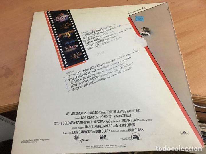 Discos de vinilo: PORKYS (B.S.O) LP ESPA&Ntilde;A 1983 (B-4) - Foto 3