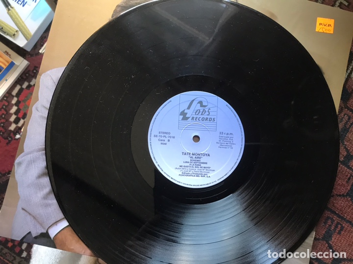 Discos de vinilo: Tate Montoya. Al aire - Foto 7