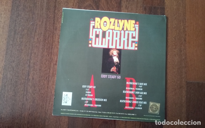 Discos de vinilo: Rozlyne clarke-eddy steady go.maxi - Foto 2