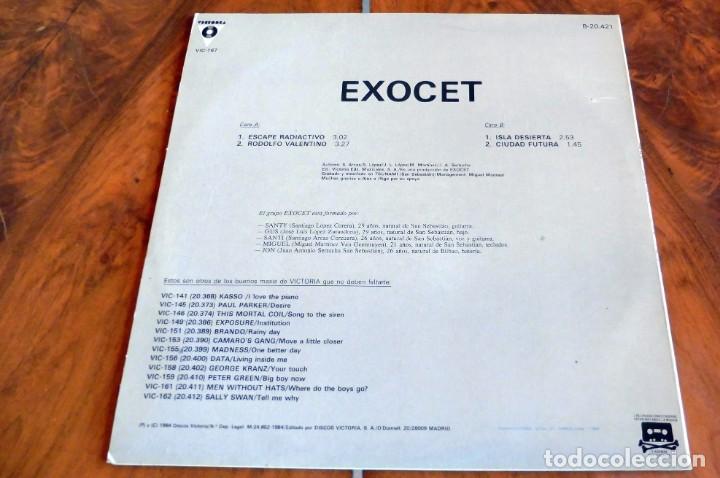Discos de vinilo: LP -VICTORIA - EXOCET - ESCAPE RADIOACTIVO - Foto 3 - 165047346