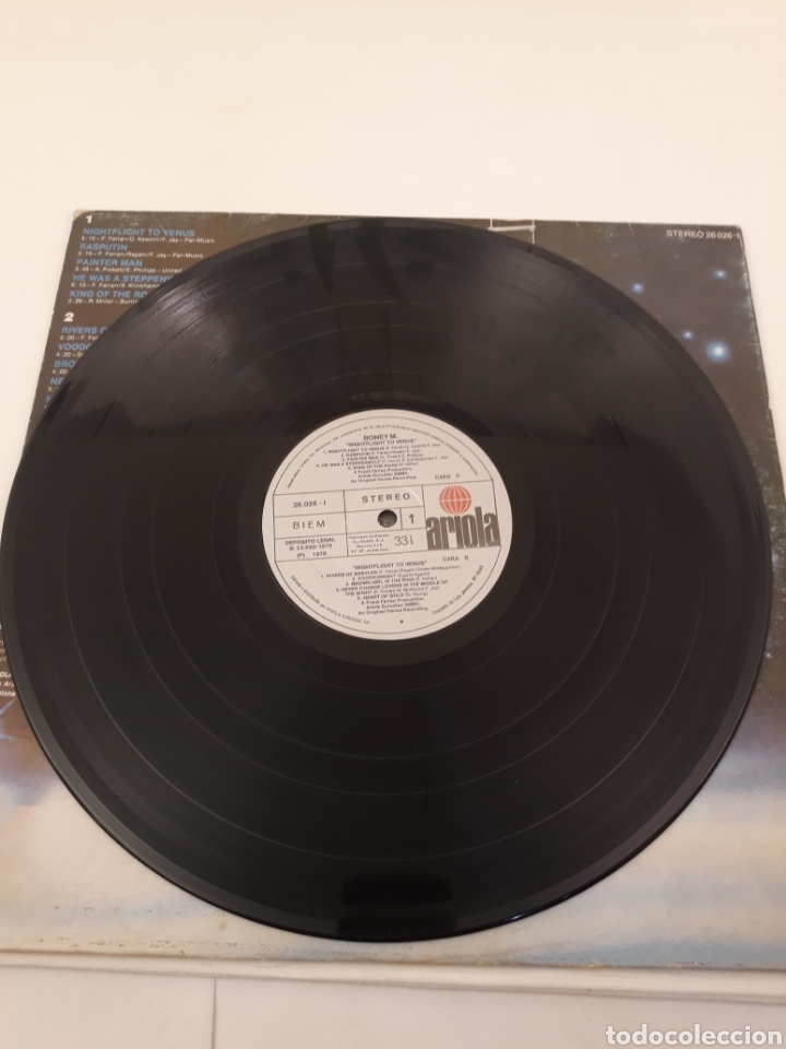 Discos de vinilo: Boney M.Nightflight to venus.LP. - Foto 5