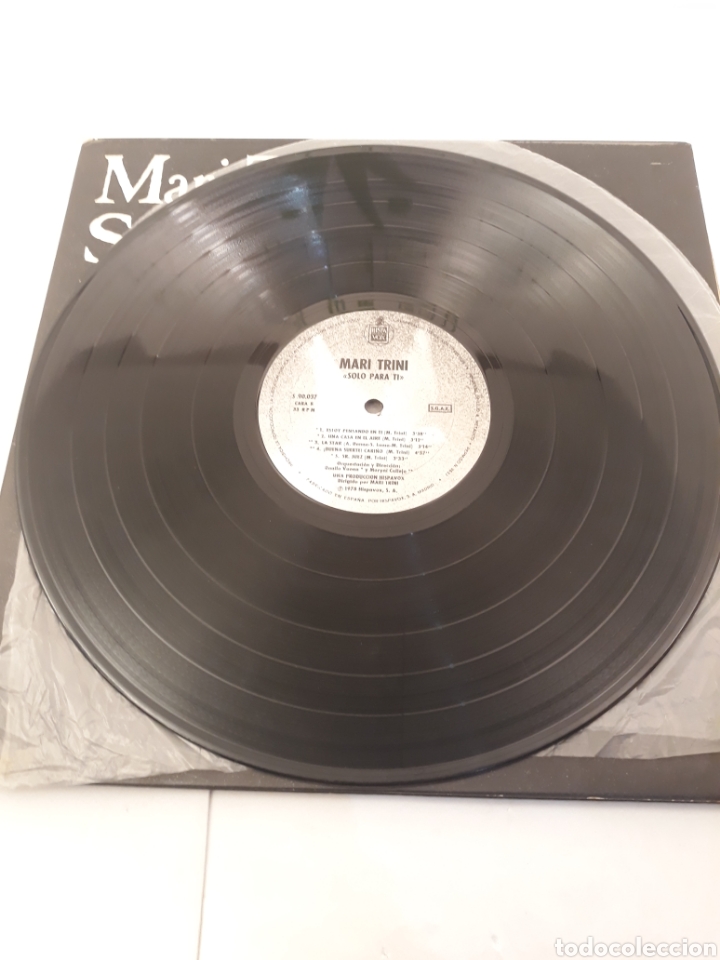 Discos de vinilo: Mari trini.Somo para ti.LP. - Foto 4