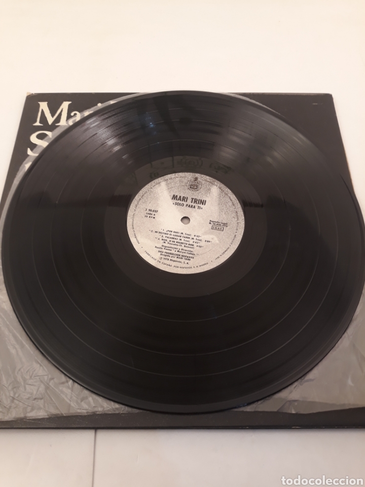 Discos de vinilo: Mari trini.Somo para ti.LP. - Foto 5