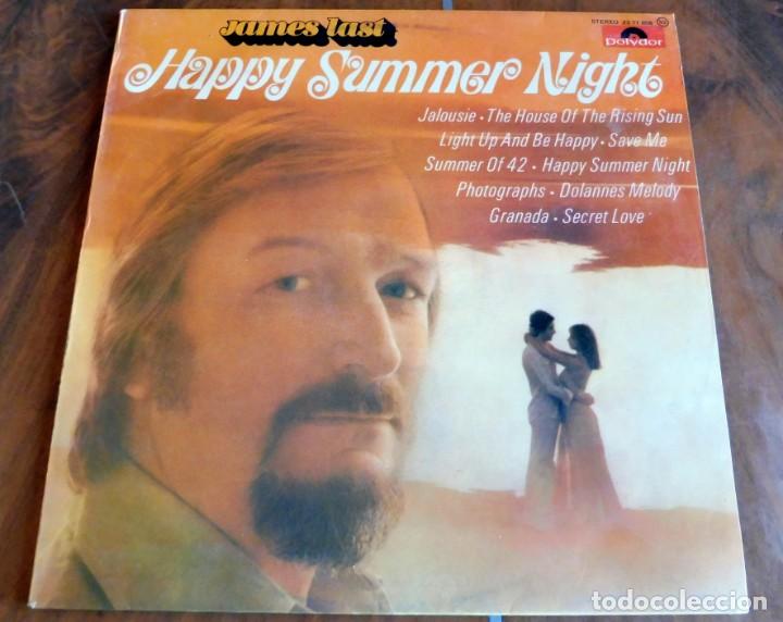 Discos de vinilo: LP - POLYDOR - JAMES LAST - HAPPY SUMMER NIGHT - Foto 1