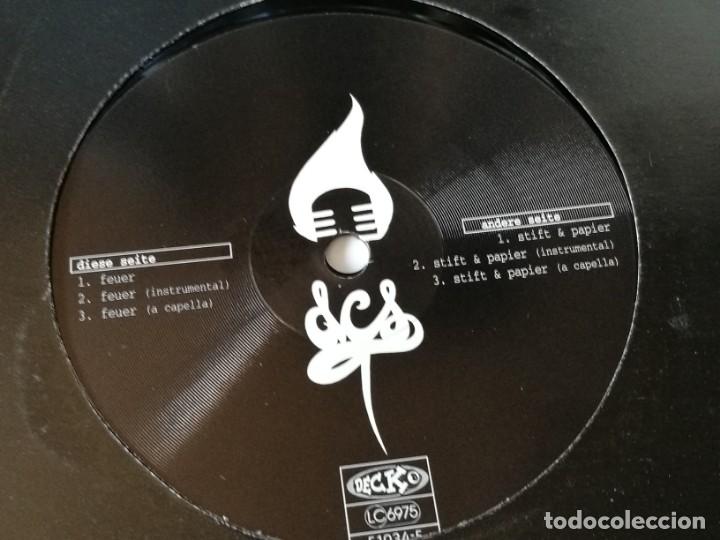 Discos de vinilo: DCS - Feuer / Stift & Papier - 1999 - Foto 1