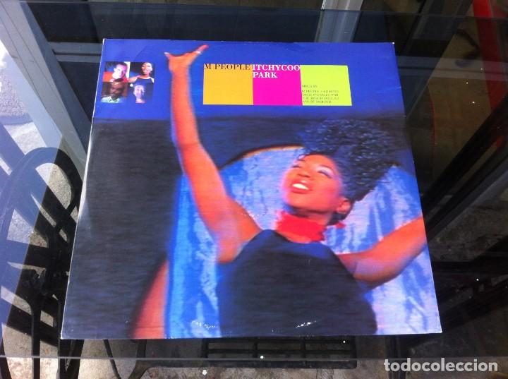 Discos de vinilo: MAXI SINGLE.  M PEOPLE.  OPEN YOUR HEART.  1995 - Foto 1