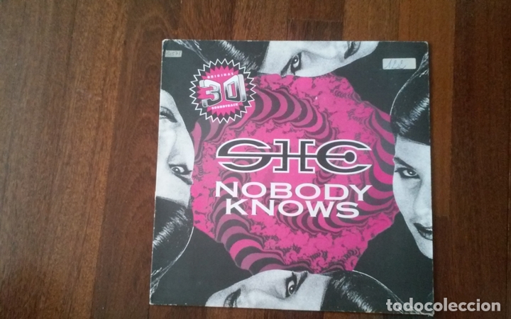 Discos de vinilo: She-nobody knows.maxi - Foto 1