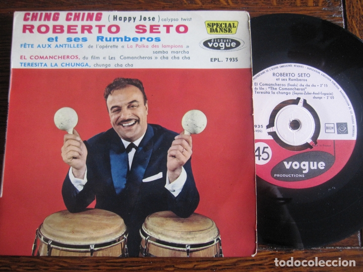 Discos de vinilo: ROBERTO SETO `Ching Ching` Vogue - Foto 1