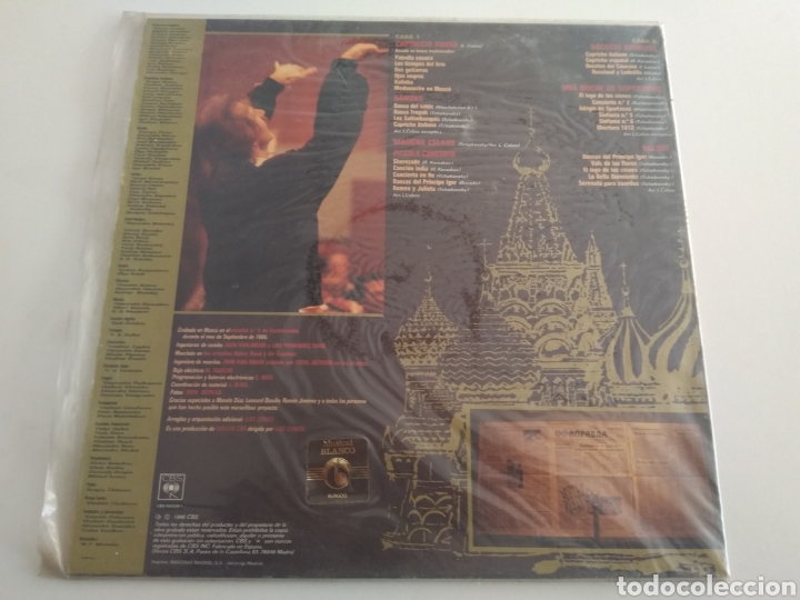 Discos de vinilo: LP LUIS COBOS/CAPRICHO RUSO - Foto 2