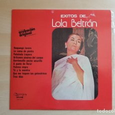 Discos de vinilo: EXITOS DE LOLA BELTRAN - LP VINILO - OLYMPO - 1978