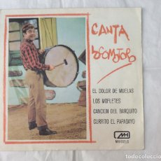 Discos de vinilo: CANTA LOCOMOTORO - EL DOLOR DE MUELAS - DISCO VINILO SINGLE - VINILO DE COLORES. Lote 165157326