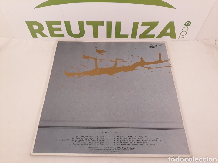 Discos de vinilo: Joan Manuel Serrat.Tal como raja.1980. - Foto 3