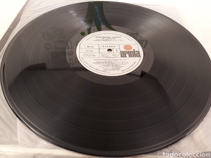Discos de vinilo: Joan Manuel Serrat.Tal como raja.1980. - Foto 5