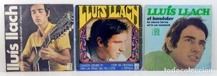 Discos de vinilo: 4 Singles de Lluis Llach - Foto 5