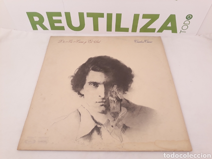 Discos de vinilo: De luna y el sol.Carlos Cano.LP. - Foto 1