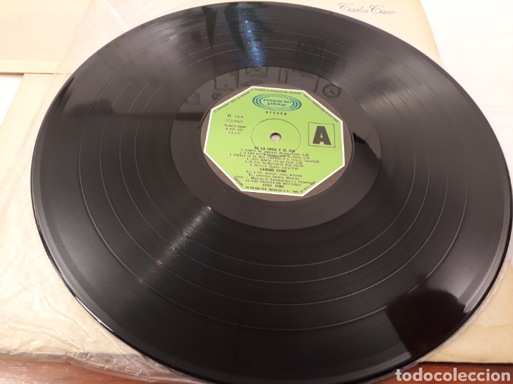 Discos de vinilo: De luna y el sol.Carlos Cano.LP. - Foto 4