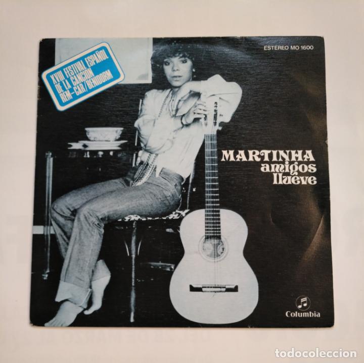 Discos de vinilo: MARTINHA.- AMIGOS + LLUEVE SINGLE. TDKDS13 - Foto 1