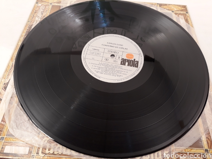 Discos de vinilo: Carlos cano.Cuaderno de coplas.LP. - Foto 4