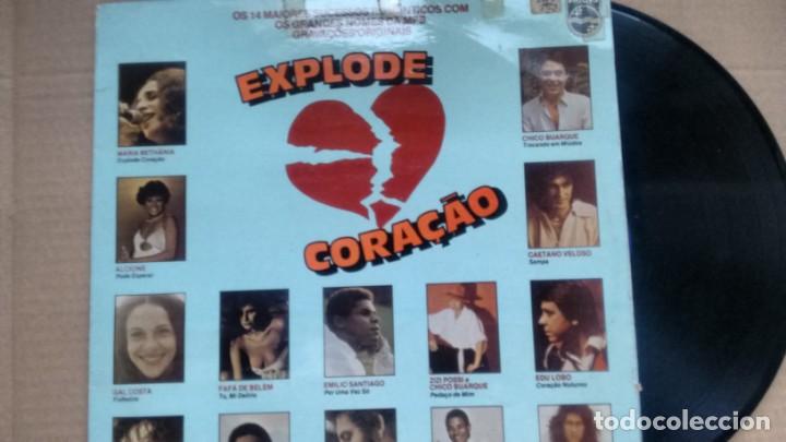 Discos de vinilo: LP ( VINILO) EXPLODE  CORA&Ccedil;AO A&Ntilde;OS 70 - Foto 2