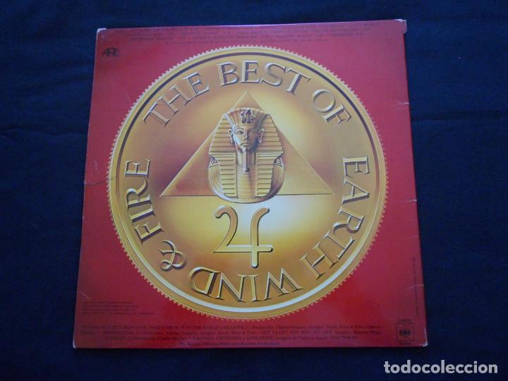 Discos de vinilo: EARTH WIND & FIRE // THE BEST // DOBLE PORTADA - Foto 2