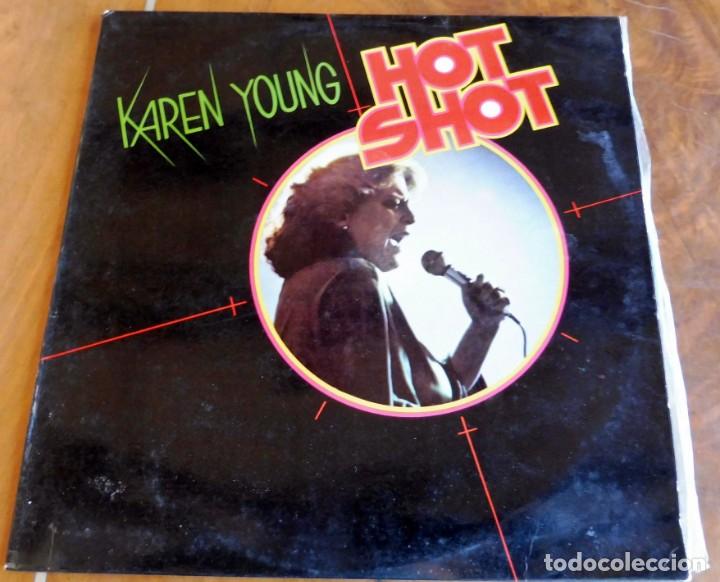 Discos de vinilo: LP - ATLANTIC - KAREN YOUNG - HOT SHOT - Foto 1