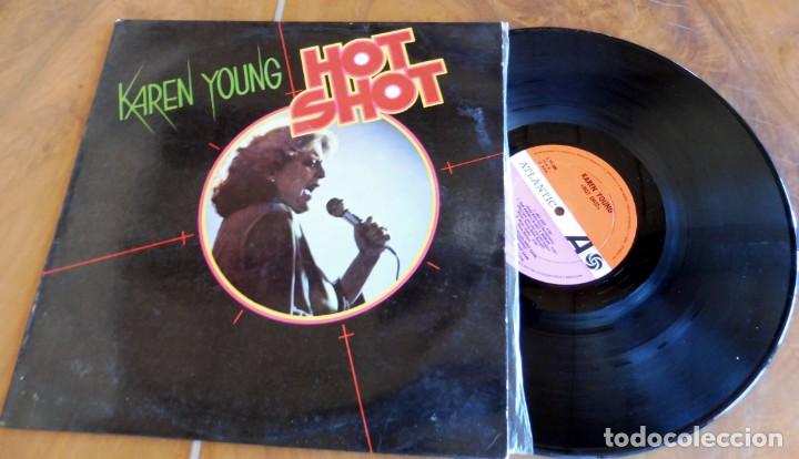 Discos de vinilo: LP - ATLANTIC - KAREN YOUNG - HOT SHOT - Foto 2