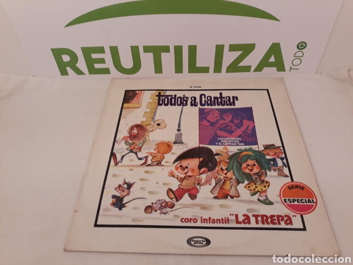 Discos de vinilo: Todos a cantar.Coro infantil La Trepa. - Foto 1