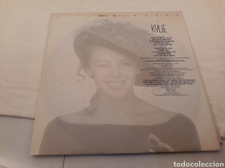 lp vinilo kylie minogue (lp) kylie año 1988- en - Compra venta en  todocoleccion