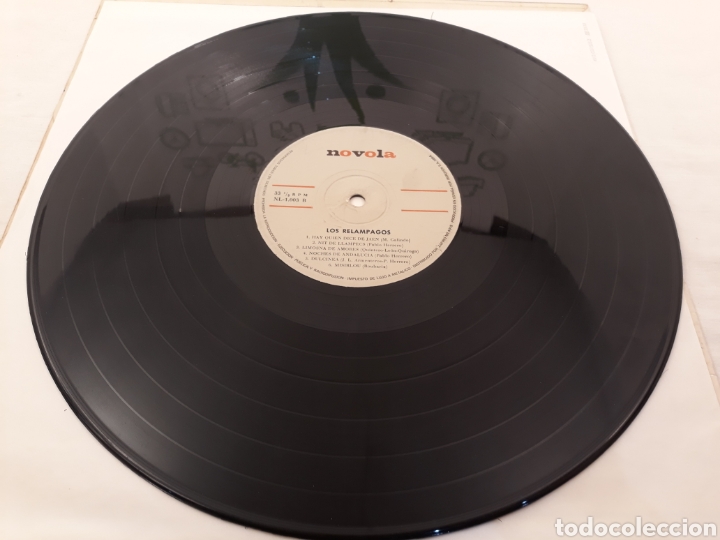 Discos de vinilo: Los relampagos.Novola.LP. - Foto 3
