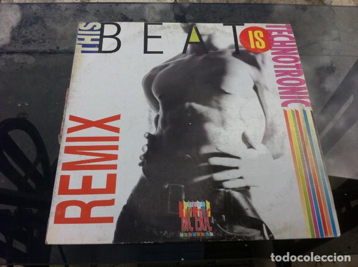 Discos de vinilo: MAXI SINGLE. TECHNOTRONIC FEATURING  MC ERIC. 1990, ESPA&Ntilde;A - Foto 1