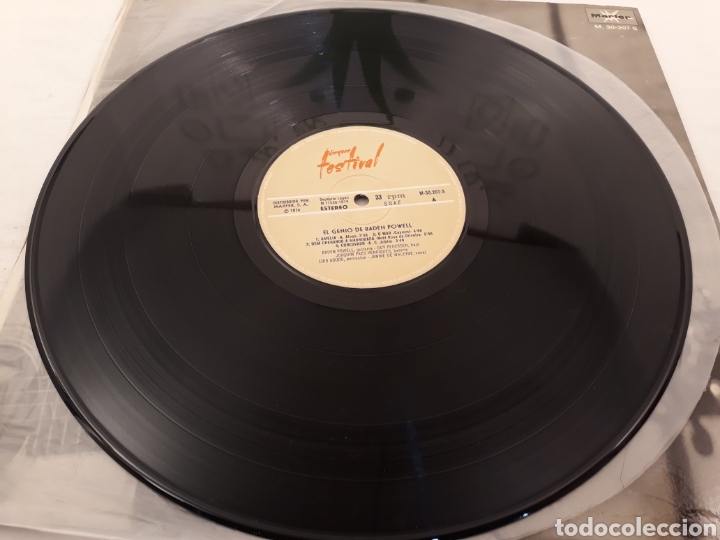 Discos de vinilo: El genio de Baden Powell.LP. - Foto 4