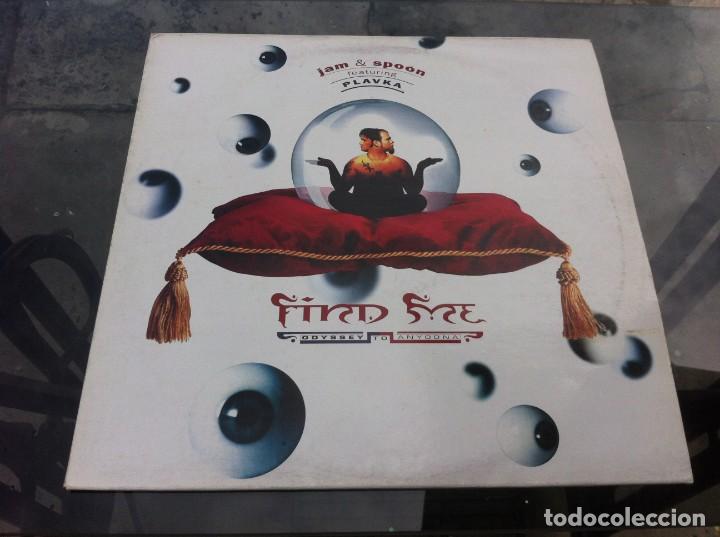 Discos de vinilo: MAXI SINGLE. JAM & SPOON FEATURING PLAVKA.  FIND ME. 1994, GERMANY - Foto 1