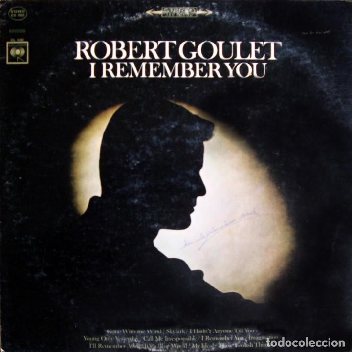Discos de vinilo: ROBERT GOULET. I Remember You. - Foto 1