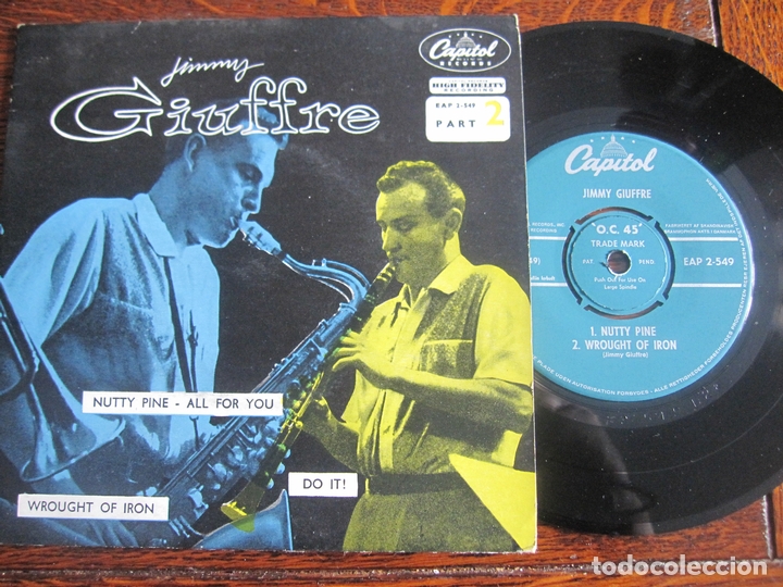 Discos de vinilo: JIMMI GIUFFRE `Nutty Pine` EP. Capitol. - Foto 1